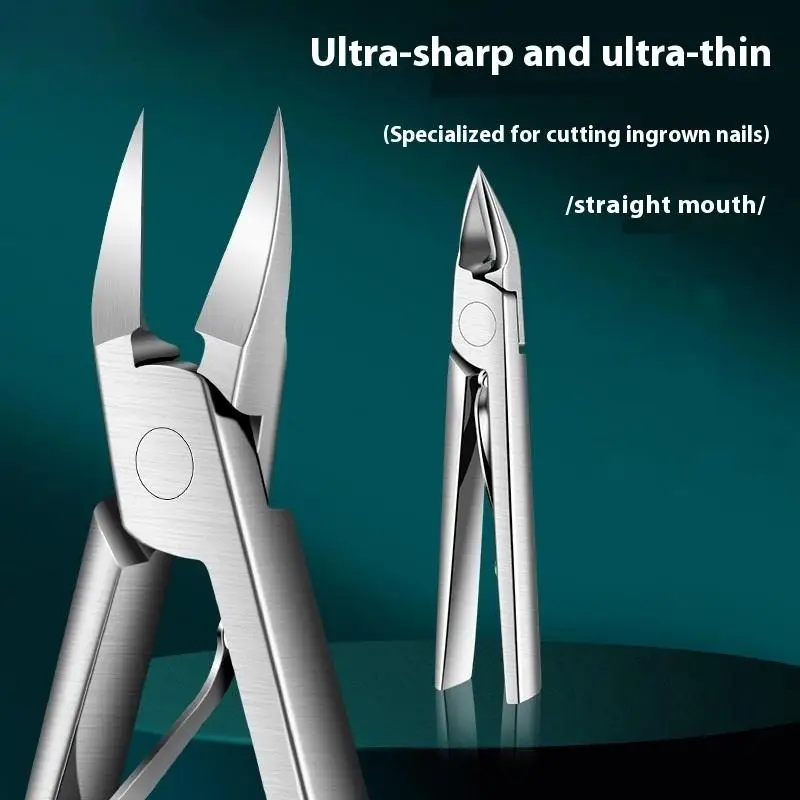 Professional Thick Nail Clipper With Stainless Steel Body Nail Care Tool For Removing Ingrown Nails
Professional Thick Nail Clipper With Stainless Steel Body Nail Care Tool For Removing Ingrown Nails