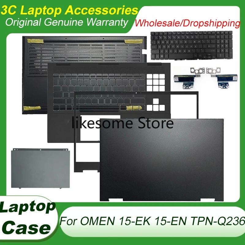 New For OMEN 15-EK 15-EN TPN-Q236 TPN-Q238 Laptops Screen Back Cover Upper Palmrest Top Case Bottom Shell Keyboard Accessories
New For OMEN 15-EK 15-EN TPN-Q236 TPN-Q238 Laptops Screen Back Cover Upper Palmrest Top Case Bottom Shell Keyboard Accessories