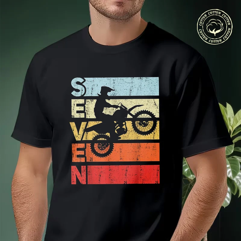 2026 Men Cotton Casual T-shirts Motocross 7th Birthday Party MX Dirt Bike Birthday Tee Men s Summer Cycling Sportswear Tops
2026 Men Cotton Casual T-shirts Motocross 7th Birthday Party MX Dirt Bike Birthday Tee Men s Summer Cycling Sportswear Tops