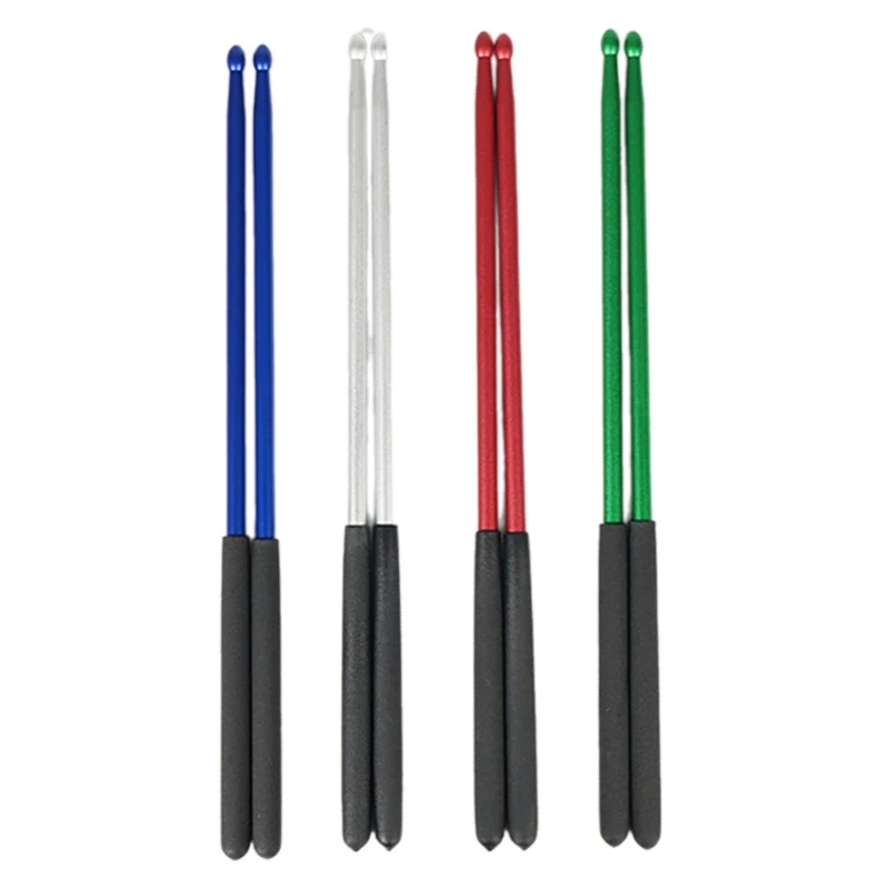 1 Pair 5A Aluminum Alloys Drumsticks Simple Nonslip Practical Drumstick Percussions Accessorys for Beginner, Student, Adult
1 Pair 5A Aluminum Alloys Drumsticks Simple Nonslip Practical Drumstick Percussions Accessorys for Beginner, Student, Adult