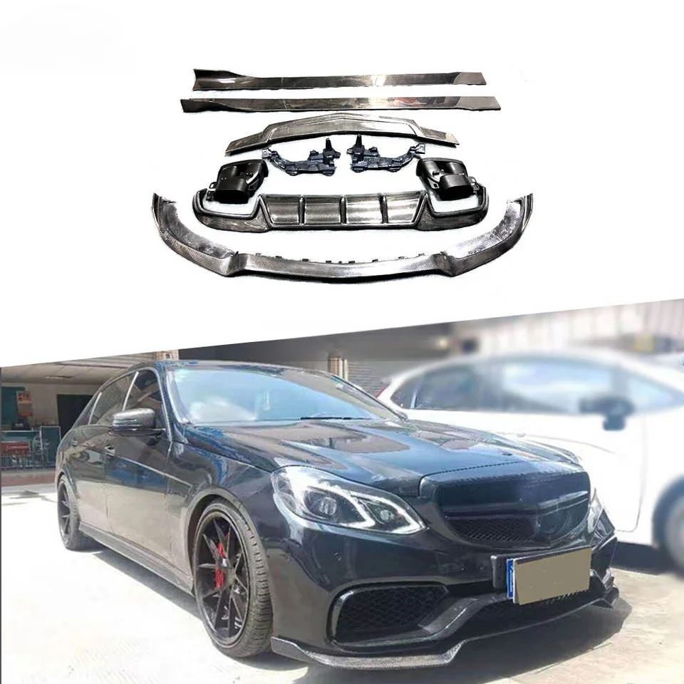 Carbon Fiber Front Bumper Lip Rear Diffuser Spoiler Side Skirts for Benz E Class W212 E260 E300 E400 E63 Amg 2014-2016 Body Kits
Carbon Fiber Front Bumper Lip Rear Diffuser Spoiler Side Skirts for Benz E Class W212 E260 E300 E400 E63 Amg 2014-2016 Body Kits