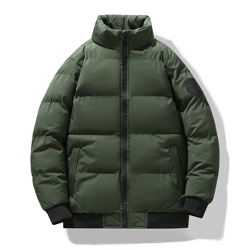 Solid Color Classic Cotton Clothing for Men Fashion Casual Outdoor Male Coats Winter Warm Windproof Men Zipper Parkas Hot Sale
Solid Color Classic Cotton Clothing for Men Fashion Casual Outdoor Male Coats Winter Warm Windproof Men Zipper Parkas Hot Sale