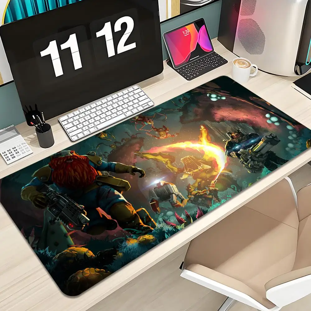 Deep Rock Galactic Mouse Pad Keyboard Mousepad large 1200X600 mm Desk Mat PC Gamer Office Carpet Home Table pad
Deep Rock Galactic Mouse Pad Keyboard Mousepad large 1200X600 mm Desk Mat PC Gamer Office Carpet Home Table pad