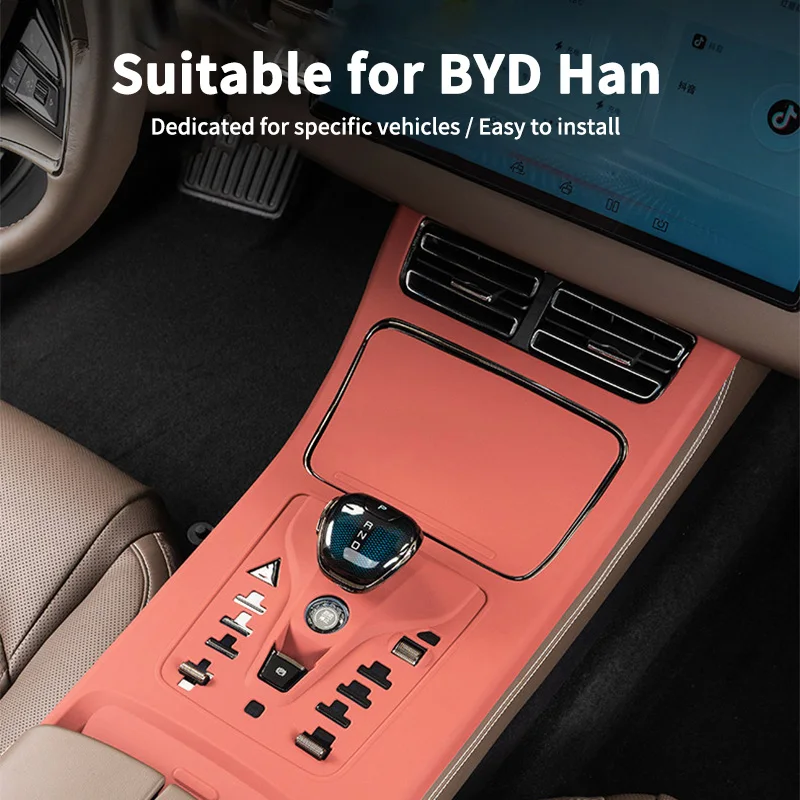 Custom Fit Central Console Protective Pad for BYD Han, Anti-Slip Silicone Mat, Car Interior Accessories Storage Organizer
Custom Fit Central Console Protective Pad for BYD Han, Anti-Slip Silicone Mat, Car Interior Accessories Storage Organizer