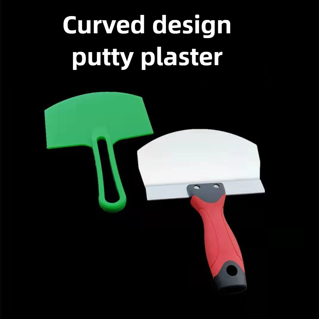 1Pc Curved Bucket Scoop Putty Knife Scraper Spackle Paint for Drywall Finishing Plaster Scraping Decals Patch Construction Tools
1Pc Curved Bucket Scoop Putty Knife Scraper Spackle Paint for Drywall Finishing Plaster Scraping Decals Patch Construction Tools