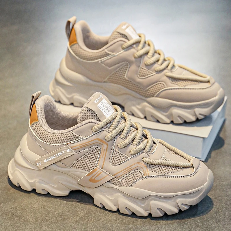 Pu'er Men's Spring Trendy Brand All-Match Casual Youth Running Shoes Anti-Slip Sports Thick Bottom Heightening Dad Trendy Shoes
Pu'er Men's Spring Trendy Brand All-Match Casual Youth Running Shoes Anti-Slip Sports Thick Bottom Heightening Dad Trendy Shoes