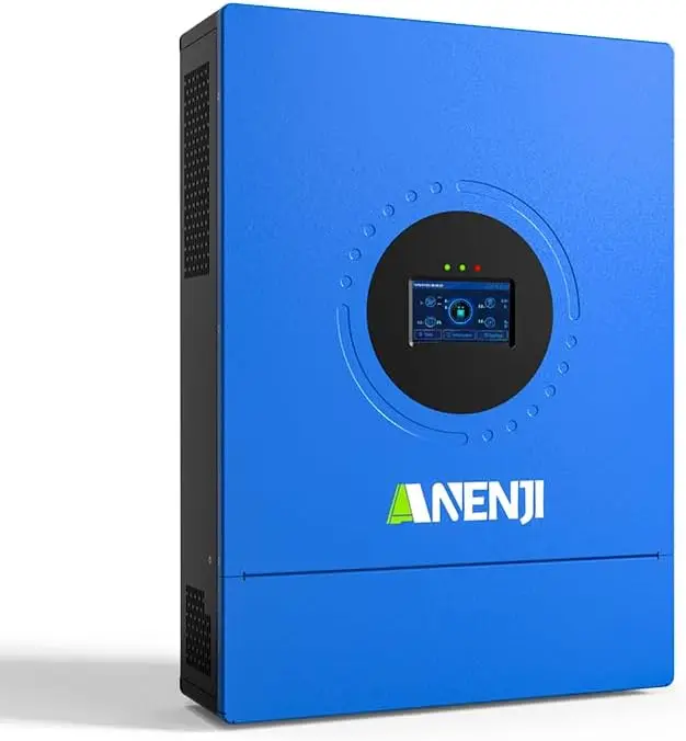 12000W Hybrid Solar Inverter 48V DC to 110/220V AC, Pure Sine Wave, Built-in Dual MPPT, 99.9% Efficiency, Solar & Generator Inpu
12000W Hybrid Solar Inverter 48V DC to 110/220V AC, Pure Sine Wave, Built-in Dual MPPT, 99.9% Efficiency, Solar & Generator Inpu