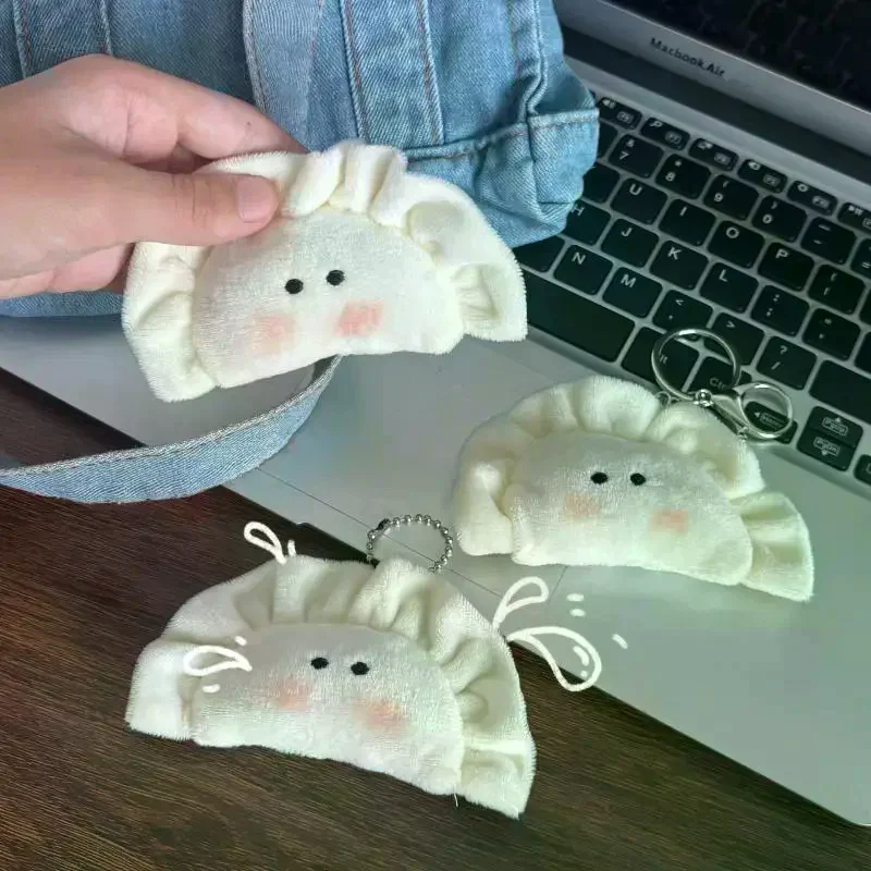 New Cute Plush Dumpling Pendant Keychain Soft Stuffed Keyrings for Boy Girl Bag Decorations Toys Student Accessories
New Cute Plush Dumpling Pendant Keychain Soft Stuffed Keyrings for Boy Girl Bag Decorations Toys Student Accessories