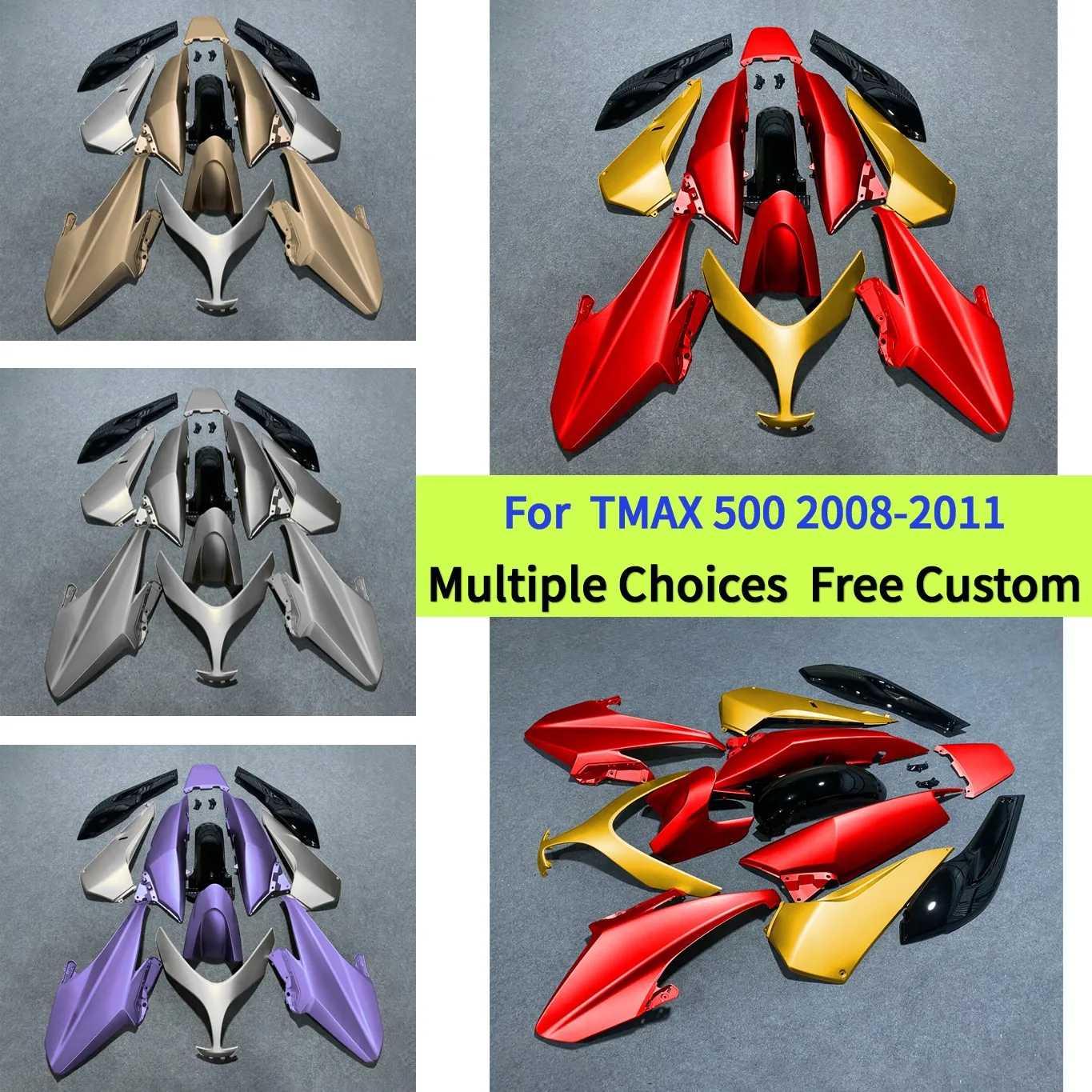 Комплект кузова из АБС-пластика для Yamaha 2008 TMAX500 2009 TMAX 500 2010 T-max 2011, красные литые скутеры, полные обтекатели
Комплект кузова из АБС-пластика для Yamaha 2008 TMAX500 2009 TMAX 500 2010 T-max 2011, красные литые скутеры, полные обтекатели