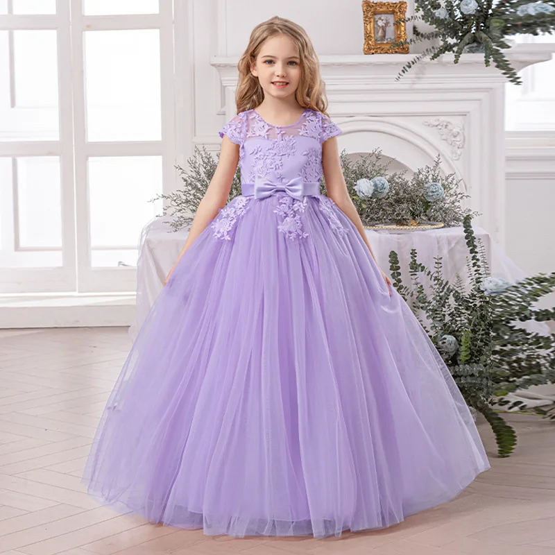 Elegant Flower Girls Lace Embroidery Lace Long Dress For Teens Ceremony Wedding Birthday Party Formal Pageant Prom Maxi Gown
Elegant Flower Girls Lace Embroidery Lace Long Dress For Teens Ceremony Wedding Birthday Party Formal Pageant Prom Maxi Gown