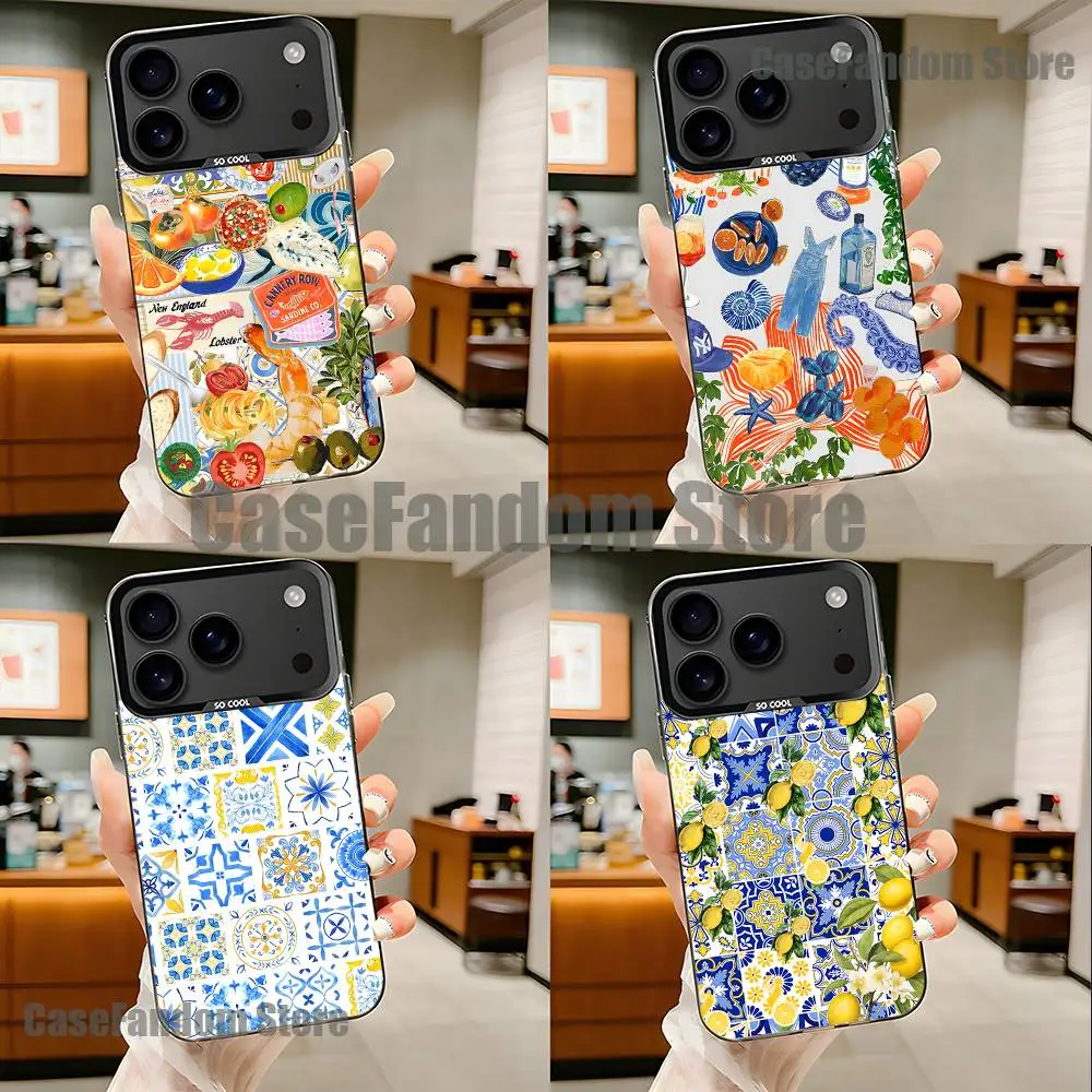 Cute Mediterranean Phone Case For iPhone 17,16,15,14,13,12,11,Pro,Max,Plus,Black Matte Shockproof Cover
Cute Mediterranean Phone Case For iPhone 17,16,15,14,13,12,11,Pro,Max,Plus,Black Matte Shockproof Cover