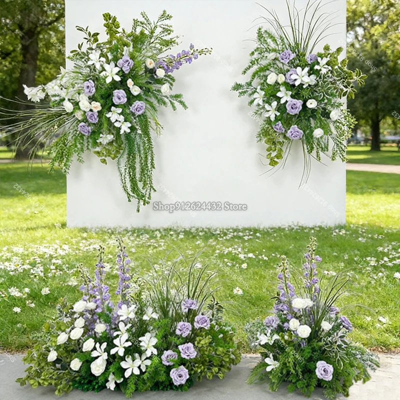 Искусственные фиолетовые цветы в лесном стиле, свадебное украшение, повесить цветочный ряд, зеленые растения, цветочный шар, дорога, свинцовый пол, цветочный ряд
Искусственные фиолетовые цветы в лесном стиле, свадебное украшение, повесить цветочный ряд, зеленые растения, цветочный шар, дорога, свинцовый пол, цветочный ряд