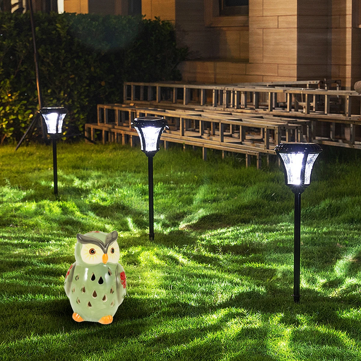 Solar Powered LED Owl Night Light Outdoor Resin Lamp for Garden Lawn Balcony Energy Saving Solar Light Charging Day Automatic
Solar Powered LED Owl Night Light Outdoor Resin Lamp for Garden Lawn Balcony Energy Saving Solar Light Charging Day Automatic