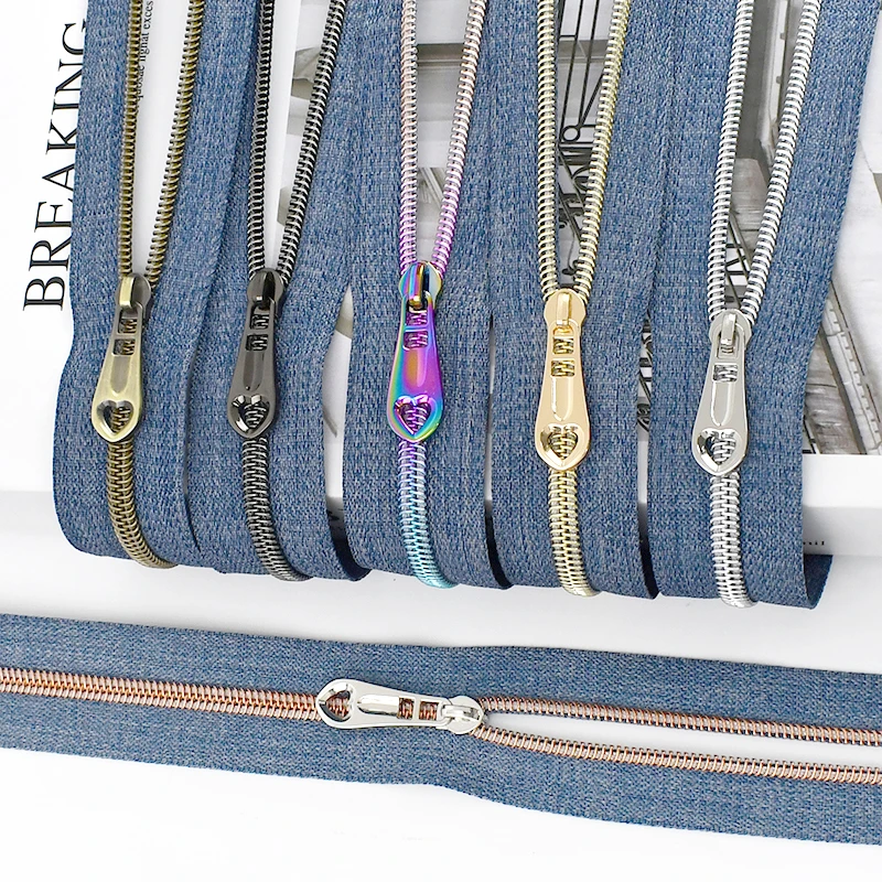 Meetee 1/2/4/M 5# Nylon Zipper Tape with Zippers Sliders for Sewing Bag Clothing Decorative Roll Zips Repair Kit DIY Accessories
Meetee 1/2/4/M 5# Nylon Zipper Tape with Zippers Sliders for Sewing Bag Clothing Decorative Roll Zips Repair Kit DIY Accessories
