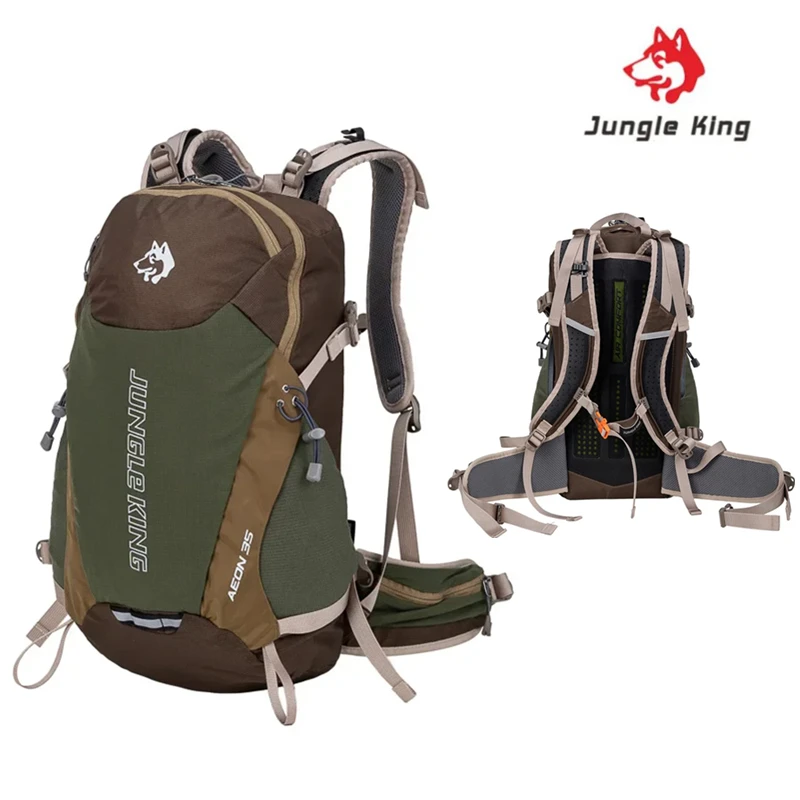 JUNGLE KING 35L Outdoor Water Resistant Travel Backpack Camping Hiking Trekking Climbing Pack Bags for Men Women Mountain Supply
JUNGLE KING 35L Outdoor Water Resistant Travel Backpack Camping Hiking Trekking Climbing Pack Bags for Men Women Mountain Supply