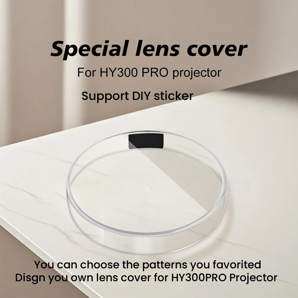 Аксессуары для проектора, прозрачная крышка объектива, пылезащитный корпус для оригинального HY300PRO, защитная крышка для проектора, поддержка наклейки «сделай сам»
Аксессуары для проектора, прозрачная крышка объектива, пылезащитный корпус для оригинального HY300PRO, защитная крышка для проектора, поддержка наклейки «сделай сам»