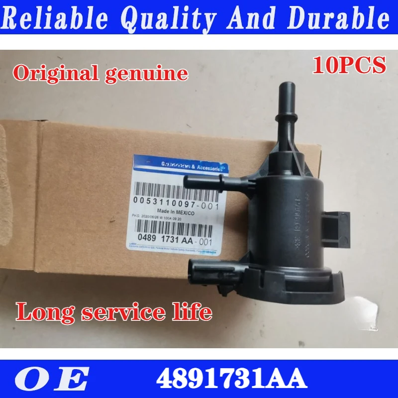 10PCS Original genuine For Jeep JK Wrangler Evap Purge Valve 04891731AA 2007 2009 2009 2010 2011 4891731AA
10PCS Original genuine For Jeep JK Wrangler Evap Purge Valve 04891731AA 2007 2009 2009 2010 2011 4891731AA