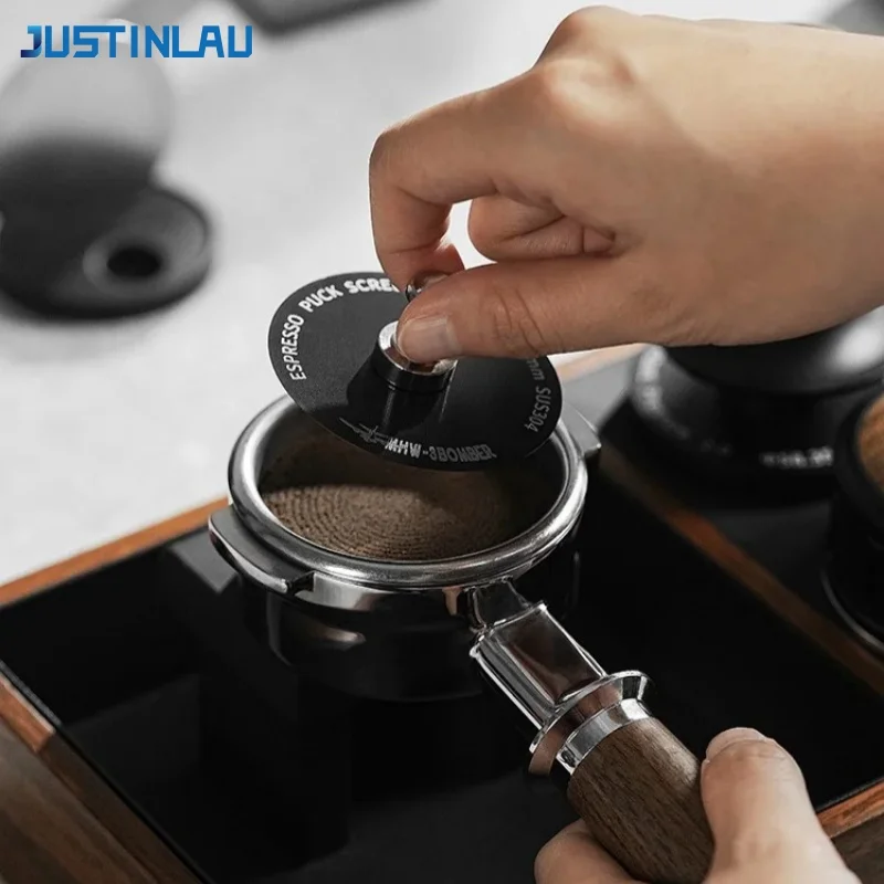 JUSTINLAU Coffee Secondary Water Separator Reusable Espresso Extraction Filter Net 51/53/58.5mm Stainless Steel Magnetic Filter
JUSTINLAU Coffee Secondary Water Separator Reusable Espresso Extraction Filter Net 51/53/58.5mm Stainless Steel Magnetic Filter