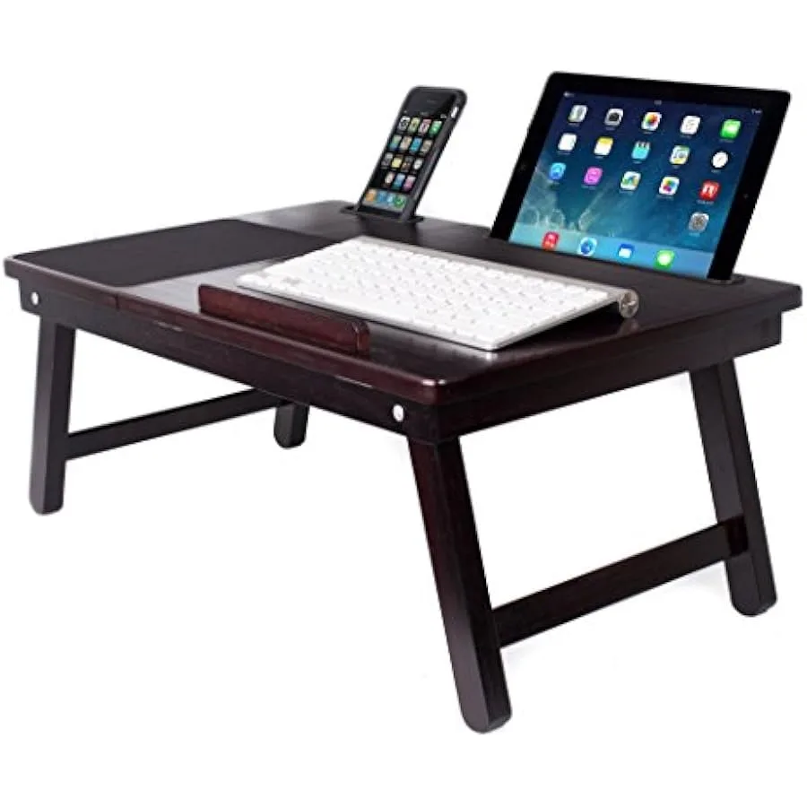 Multi Tasking Laptop Bed Tray - Portable Lap Desk for Writing Eating Study - Folding Table Stand for Couch Dorm Homework Adults
Multi Tasking Laptop Bed Tray - Portable Lap Desk for Writing Eating Study - Folding Table Stand for Couch Dorm Homework Adults