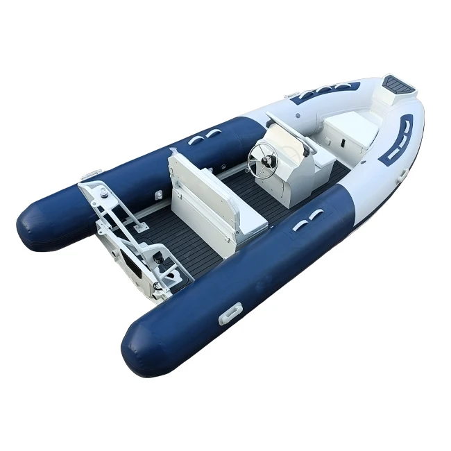 Durable Aluminum Semi- Rigid RIB420 PVC/Hypalon Inflatable Fishing Boat
Durable Aluminum Semi- Rigid RIB420 PVC/Hypalon Inflatable Fishing Boat