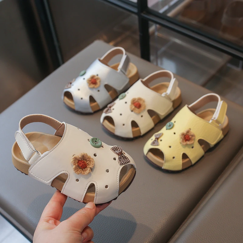 Summer Baby Girls Sandals Children Beach Sandals Non Slip Soft Sole Kids Casual Cut-outs Bow Floral Shoes Infant Toddler Shoes
Summer Baby Girls Sandals Children Beach Sandals Non Slip Soft Sole Kids Casual Cut-outs Bow Floral Shoes Infant Toddler Shoes