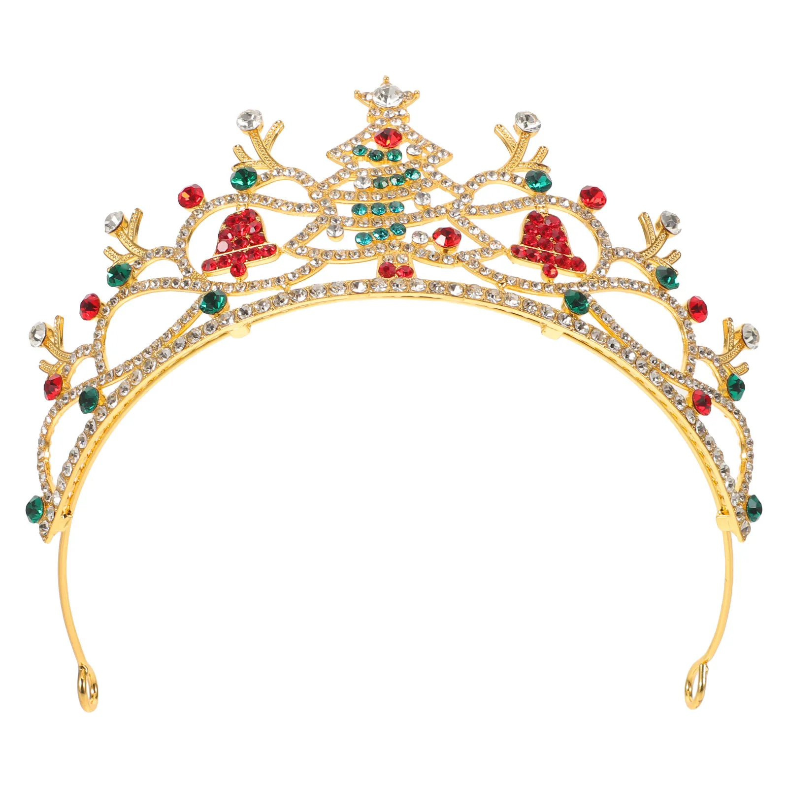 Рождественская тиара с кристаллами, украшенная стразами, сверкающая корона для вечеринки, легкий праздничный головной убор, блестящая повязка на голову для празднований
Рождественская тиара с кристаллами, украшенная стразами, сверкающая корона для вечеринки, легкий праздничный головной убор, блестящая повязка на голову для празднований