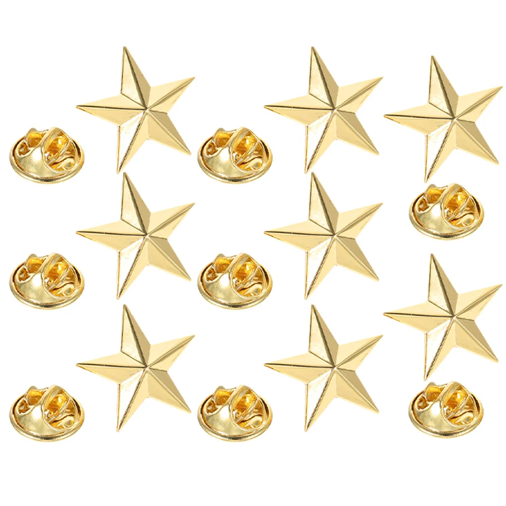 8pcs Star Five-pointed Alloy Veterans Pin For Backpacks Day Pin Badge Lapel Pins for Women Men Fashion Role Play Props
8pcs Star Five-pointed Alloy Veterans Pin For Backpacks Day Pin Badge Lapel Pins for Women Men Fashion Role Play Props