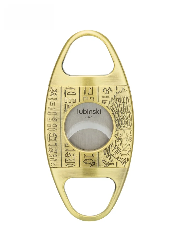 Ножницы для сигар Lubinski с двойным лезвием из нержавеющей стали, острый инструмент для прорезания сигар, кусачки для сигар с пружинным механизмом
Ножницы для сигар Lubinski с двойным лезвием из нержавеющей стали, острый инструмент для прорезания сигар, кусачки для сигар с пружинным механизмом