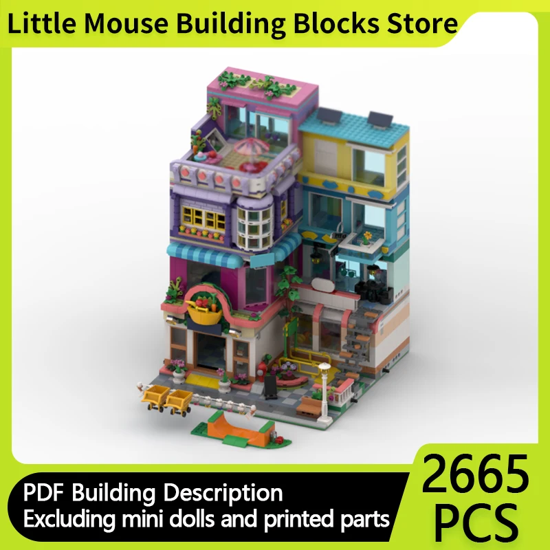 City Street View Model MOC Building Bricks Supermarket And Building Modular Technology Gifts Holiday Assemble Children Toys Suit
City Street View Model MOC Building Bricks Supermarket And Building Modular Technology Gifts Holiday Assemble Children Toys Suit