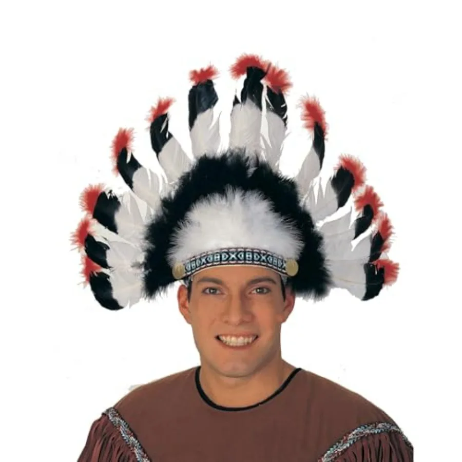 Rubies Feather Headdress Costume Accessory for Adults Unisex Size
Rubies Feather Headdress Costume Accessory for Adults Unisex Size
