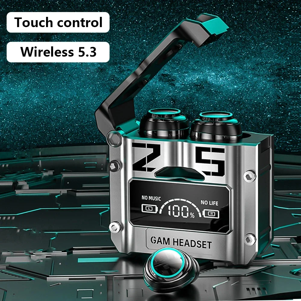 M25 wireless Bluetooth 5.3 earbuds with noise reduction, high-definition calling, and sports earphones with a cool appearance
M25 wireless Bluetooth 5.3 earbuds with noise reduction, high-definition calling, and sports earphones with a cool appearance