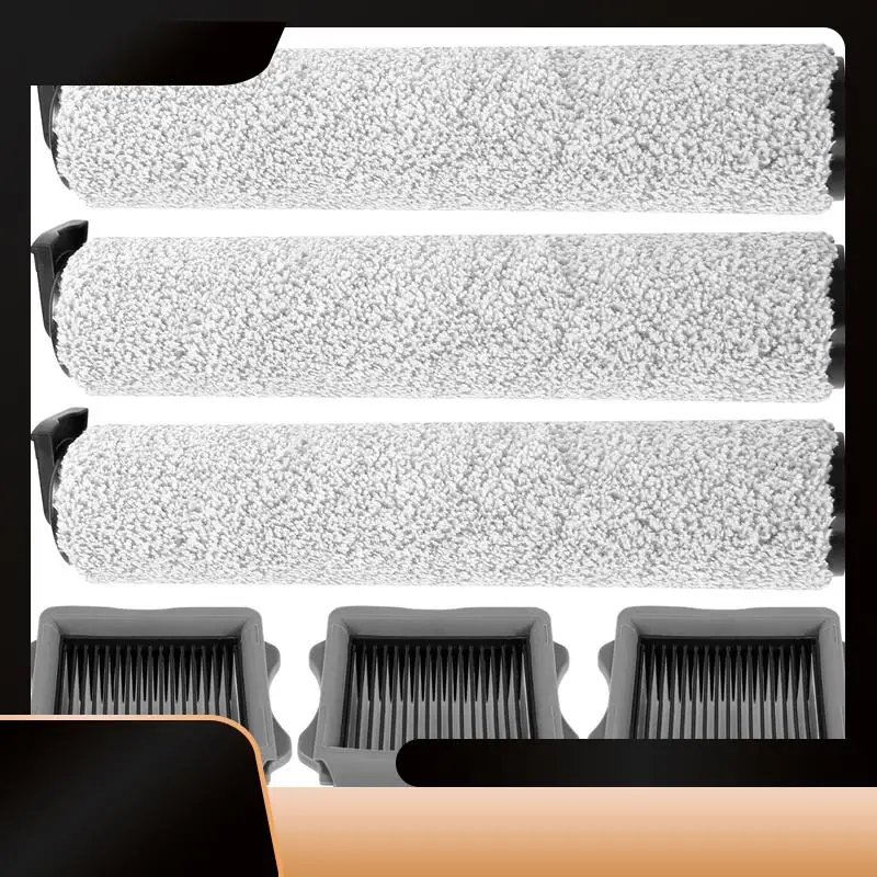 Сменная роликовая щетка и комплект фильтров, совместимый с беспроводным пылесосом для влажной и сухой уборки Tineco Floor One S3 и Ifloor 3, N38R
Сменная роликовая щетка и комплект фильтров, совместимый с беспроводным пылесосом для влажной и сухой уборки Tineco Floor One S3 и Ifloor 3, N38R