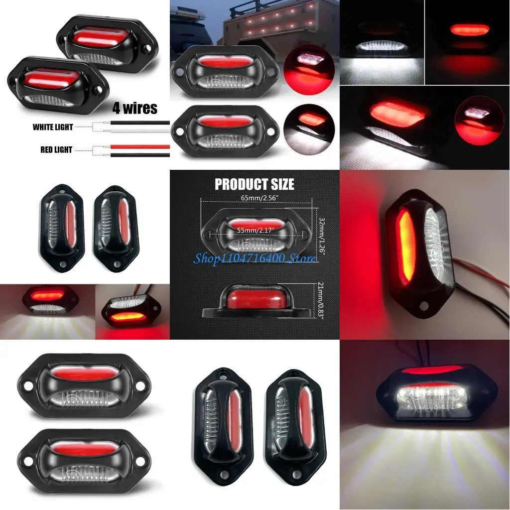 Y1GD 2pcs Водонепроницаемый 12 В 24 В 24 В лицензии на автомобильную лицензию. 
Y1GD 2pcs Водонепроницаемый 12 В 24 В 24 В лицензии на автомобильную лицензию.