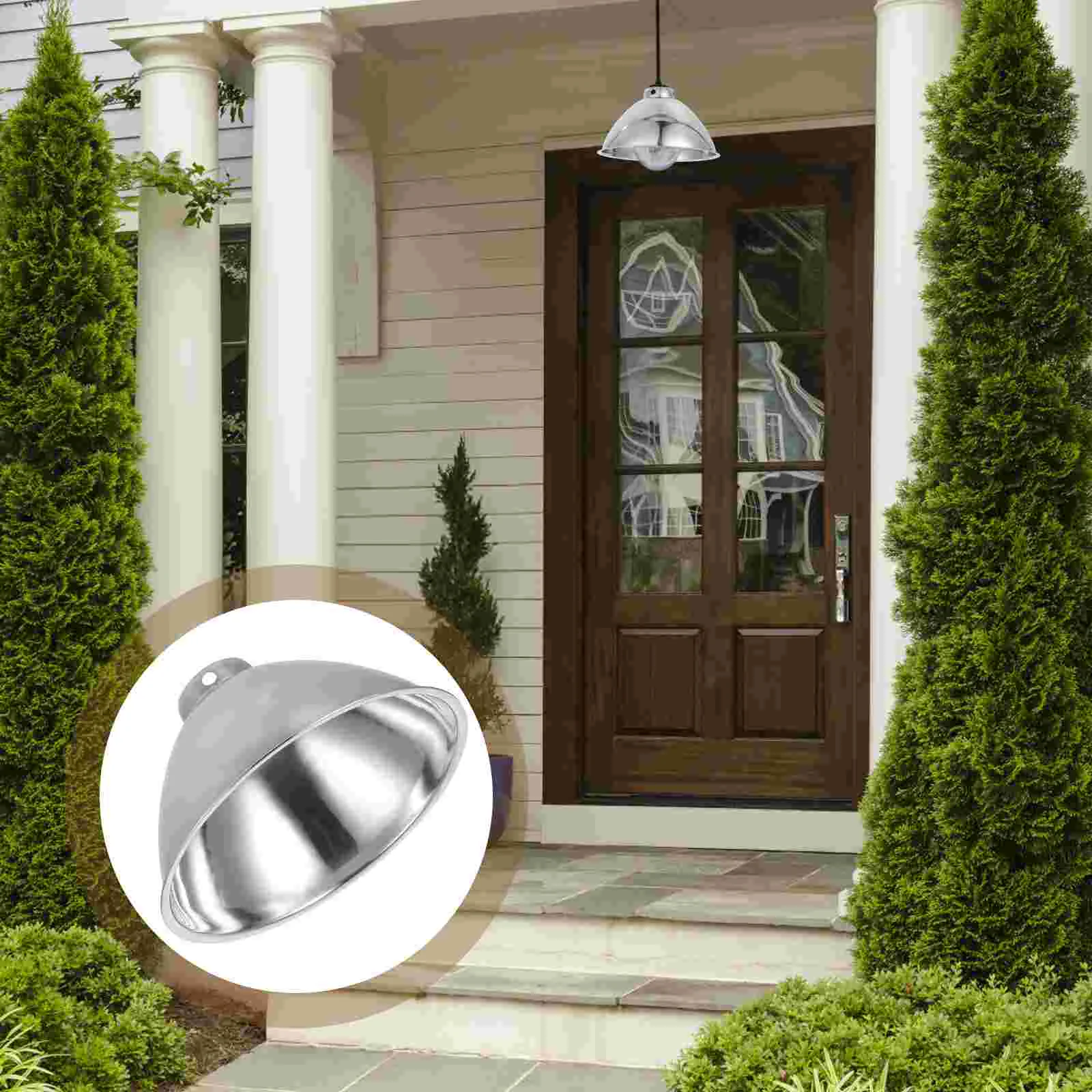 Lamp Shade Stainless Steel Lampshade Decorative Replacement Light Bulb Pendant Holder Silver Retro
Lamp Shade Stainless Steel Lampshade Decorative Replacement Light Bulb Pendant Holder Silver Retro