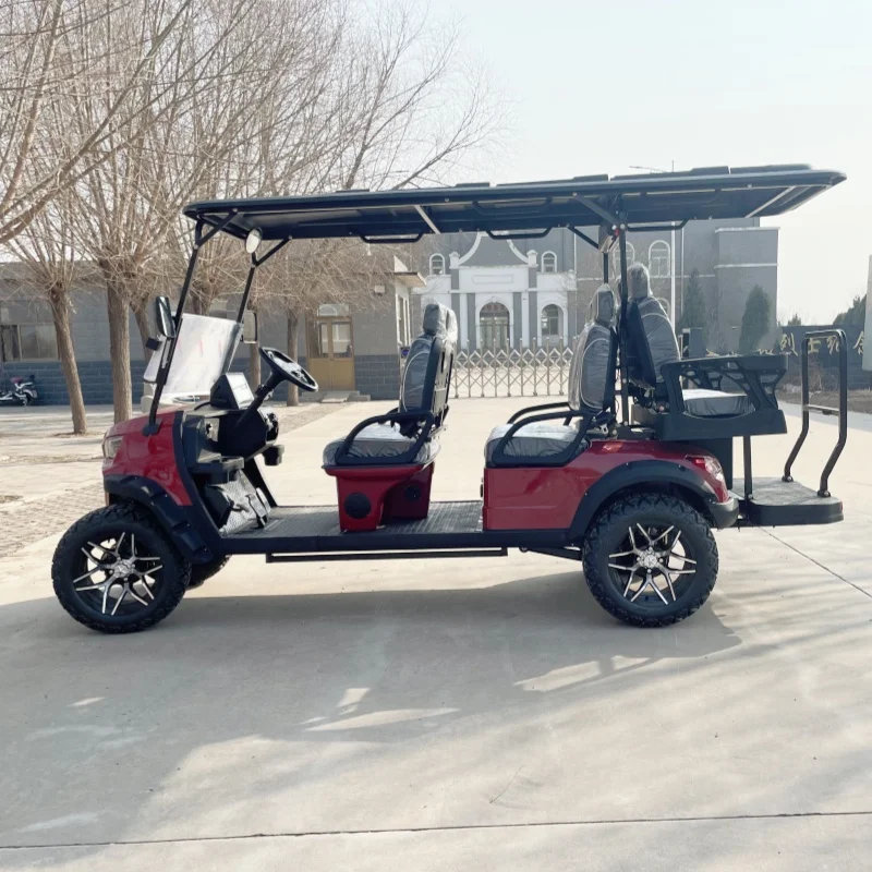 For Sale Chinese Golf Cart 5000W/7000W Electric Golf Cart With Off-Road Tires Black Seat With Headrest With Folding Windshield
For Sale Chinese Golf Cart 5000W/7000W Electric Golf Cart With Off-Road Tires Black Seat With Headrest With Folding Windshield