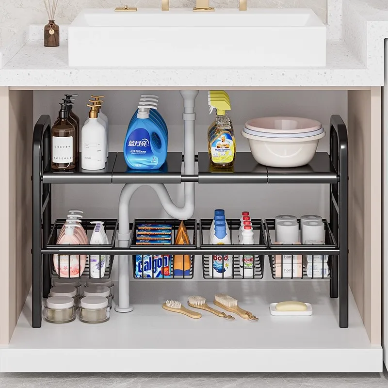 Bathroom Sink Storage Rack Cabinet Interior Organizer No Drilling Required under Sink Shelf Countertop Carbon Steel Rack
Bathroom Sink Storage Rack Cabinet Interior Organizer No Drilling Required under Sink Shelf Countertop Carbon Steel Rack