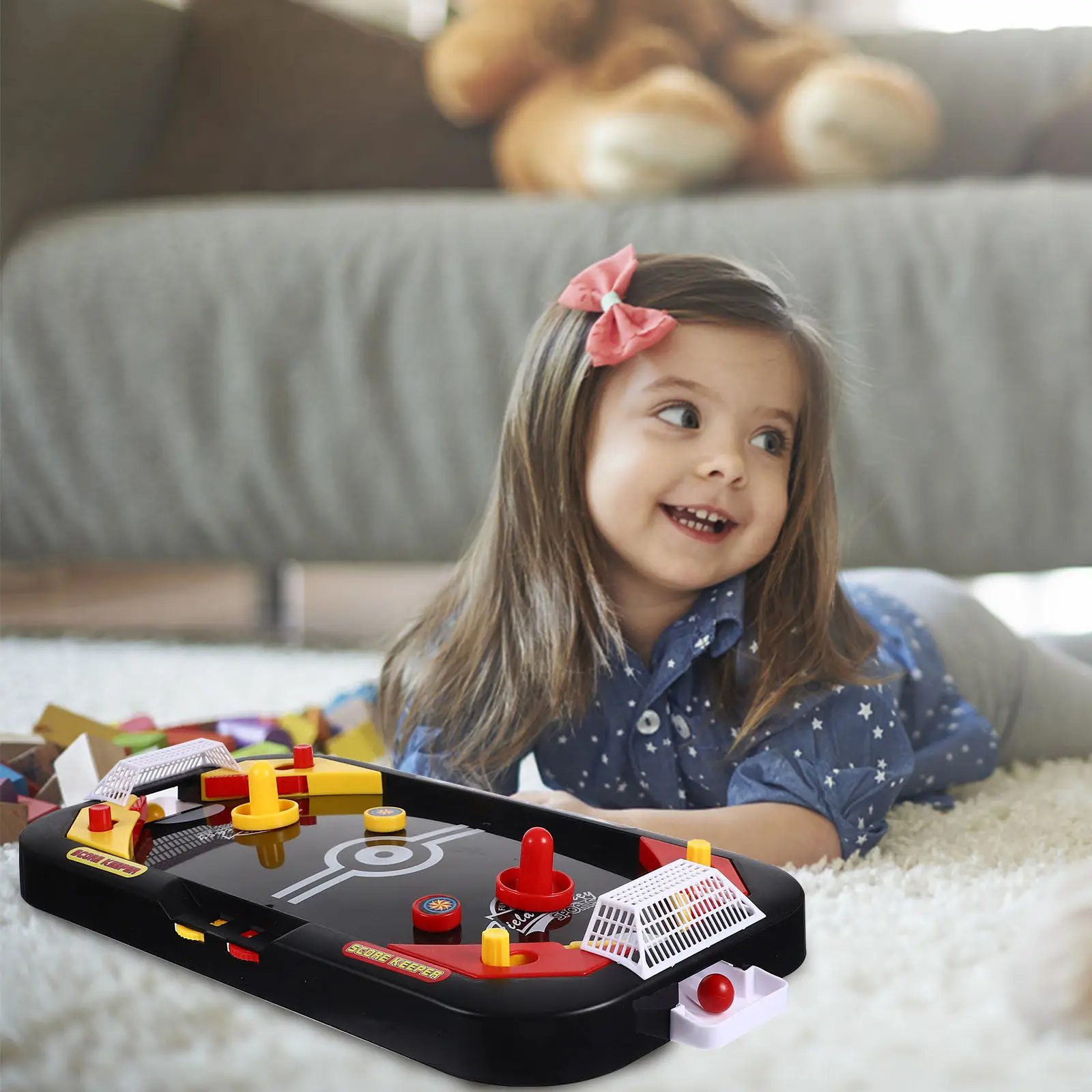 1Pcs Table Ice Hockey Mini Game Board Durable Eco Friendly for Two Players Fun Table Competition Mini Ice Hockey
1Pcs Table Ice Hockey Mini Game Board Durable Eco Friendly for Two Players Fun Table Competition Mini Ice Hockey