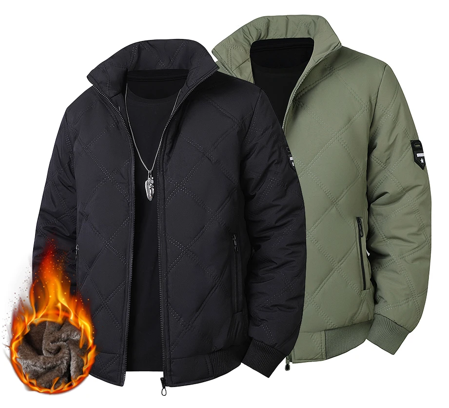 Теплые флисовые осенне-зимние куртки для мужчин, деловое офисное пальто, повседневная мужская зимняя куртка, однотонная роскошная верхняя одежда для мужчин
Теплые флисовые осенне-зимние куртки для мужчин, деловое офисное пальто, повседневная мужская зимняя куртка, однотонная роскошная верхняя одежда для мужчин