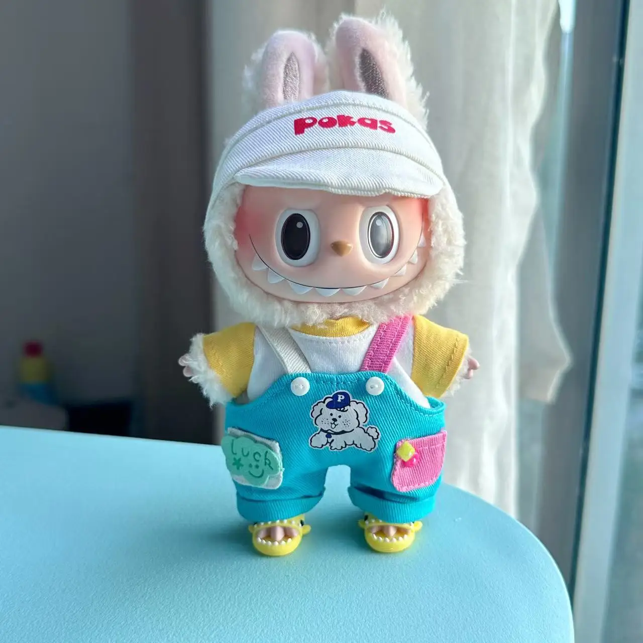 17cm Labubu Dolls Clothes V1 V2 V3 The Monster Outfit Accessories Sitting Party Gifts Shirt Overalls Hat Summer Design EF16E
17cm Labubu Dolls Clothes V1 V2 V3 The Monster Outfit Accessories Sitting Party Gifts Shirt Overalls Hat Summer Design EF16E