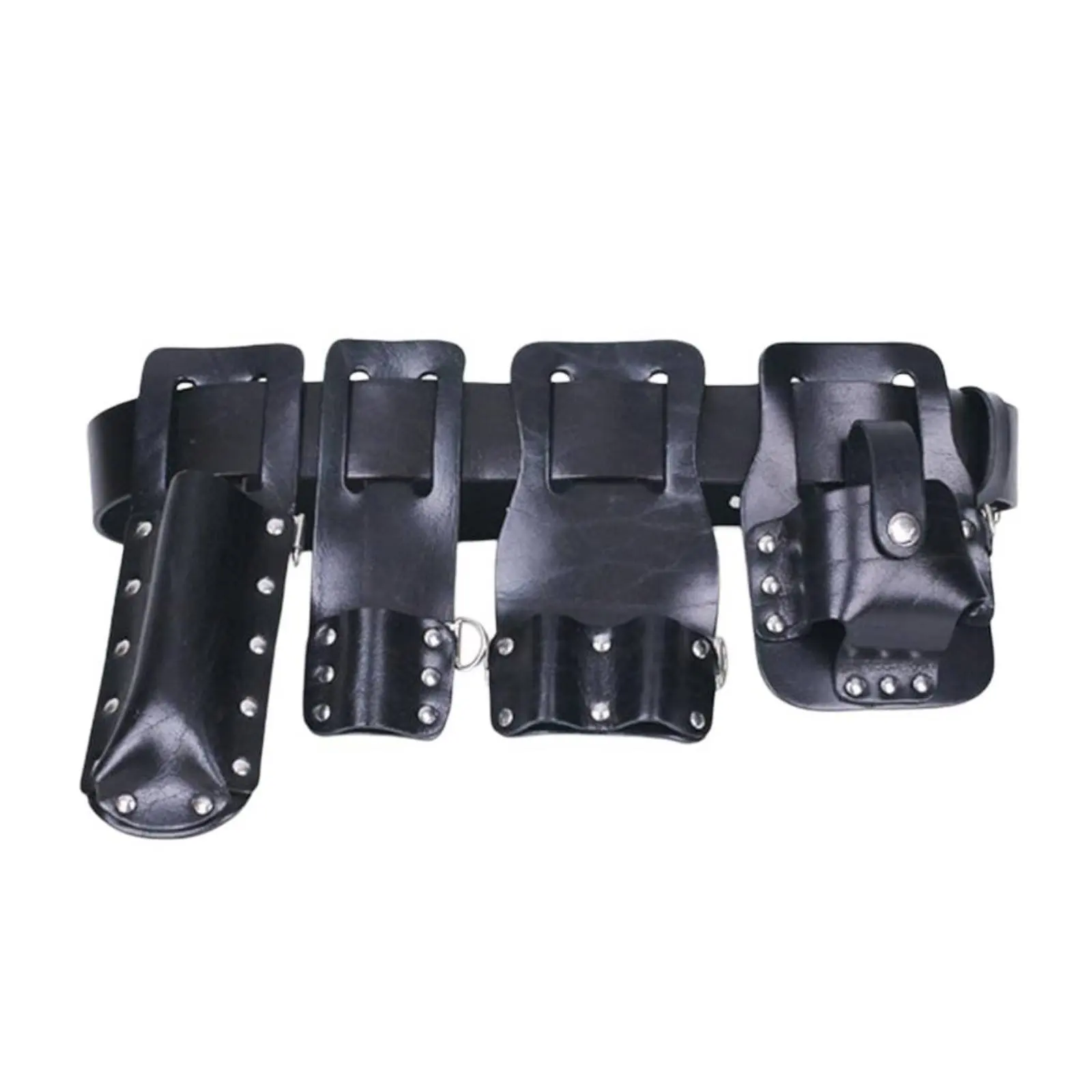 Leather Tool Pouch Set Riveted Electrician Tool Pouch Electrician Belt Bag Long-Lasting Stitching Work Gear for Worksite
Leather Tool Pouch Set Riveted Electrician Tool Pouch Electrician Belt Bag Long-Lasting Stitching Work Gear for Worksite