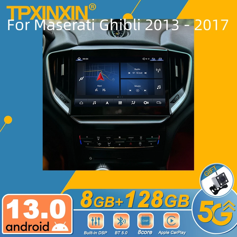 For Maserati Ghibli 2013 - 2017 Android Car Radio Multimedia Video Player Wireless Carplay Autoradio Stereo GPS Navi Head Unit
For Maserati Ghibli 2013 - 2017 Android Car Radio Multimedia Video Player Wireless Carplay Autoradio Stereo GPS Navi Head Unit