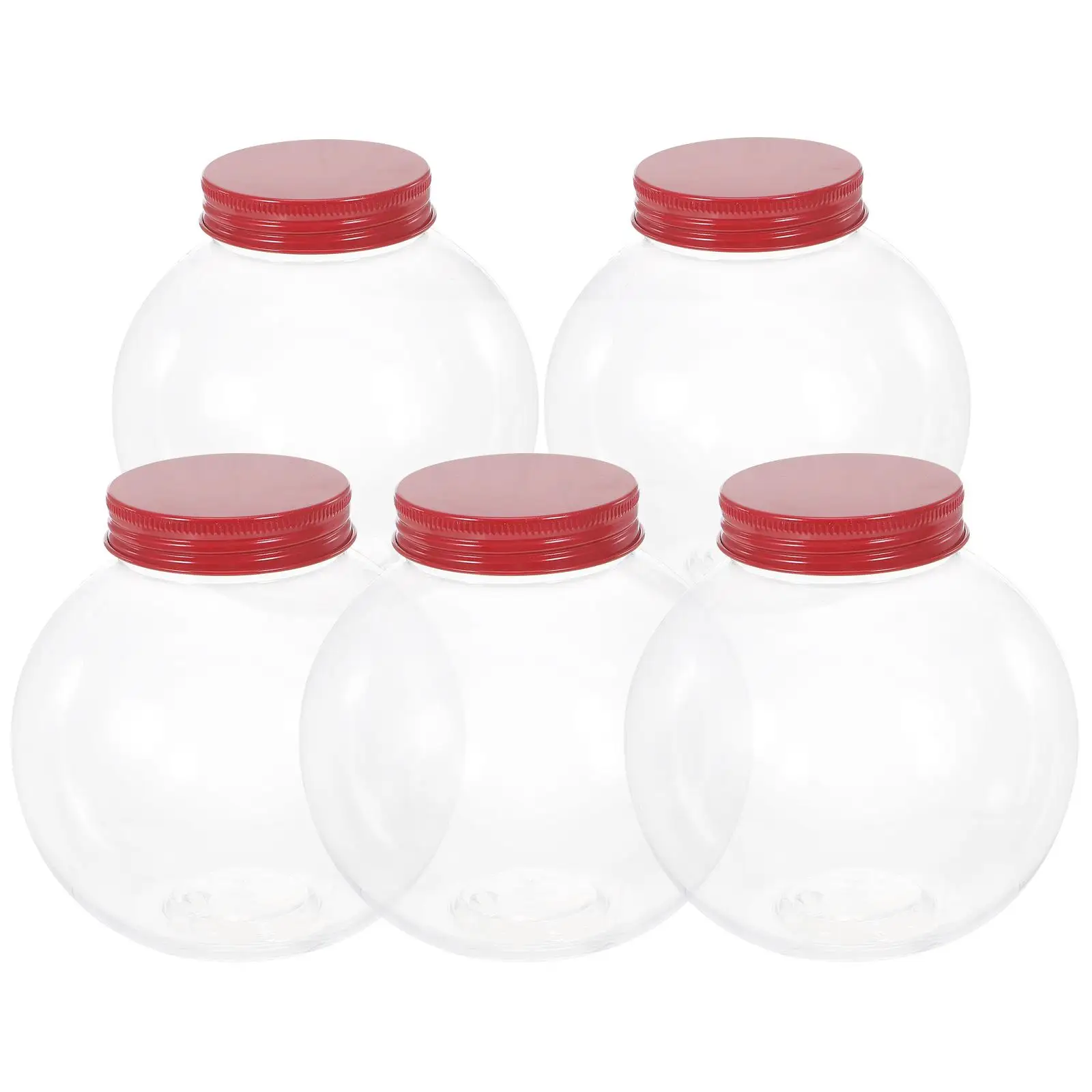 5pcs Ball Jar Plastic Christmas Party Treats Containers Holiday Gifts Christmas Party Treats Bottle Xmas Candy Jar Storage
5pcs Ball Jar Plastic Christmas Party Treats Containers Holiday Gifts Christmas Party Treats Bottle Xmas Candy Jar Storage