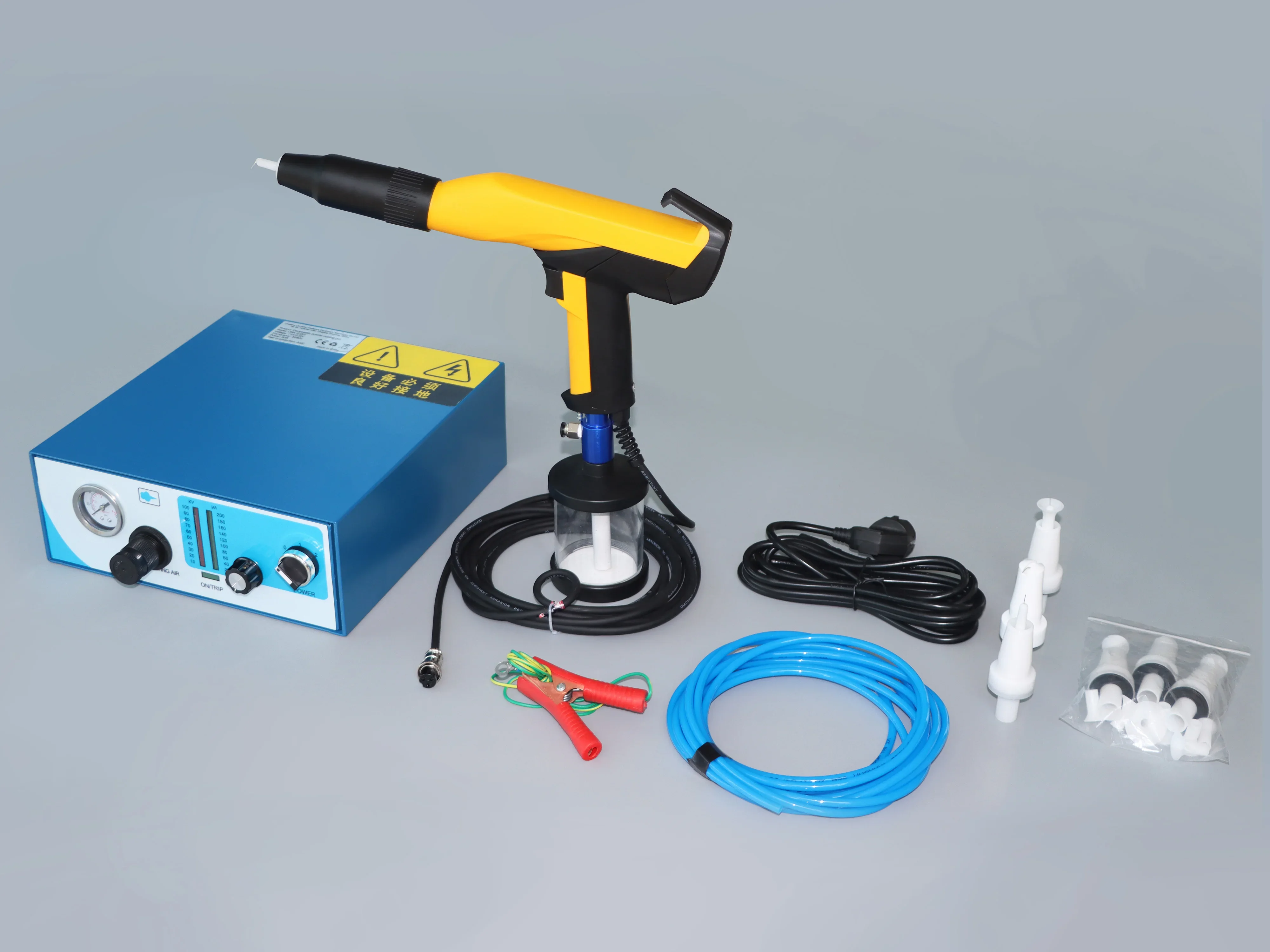 Mini lab powder coating machine with spray painting in Metal machinery for car wheels
Mini lab powder coating machine with spray painting in Metal machinery for car wheels