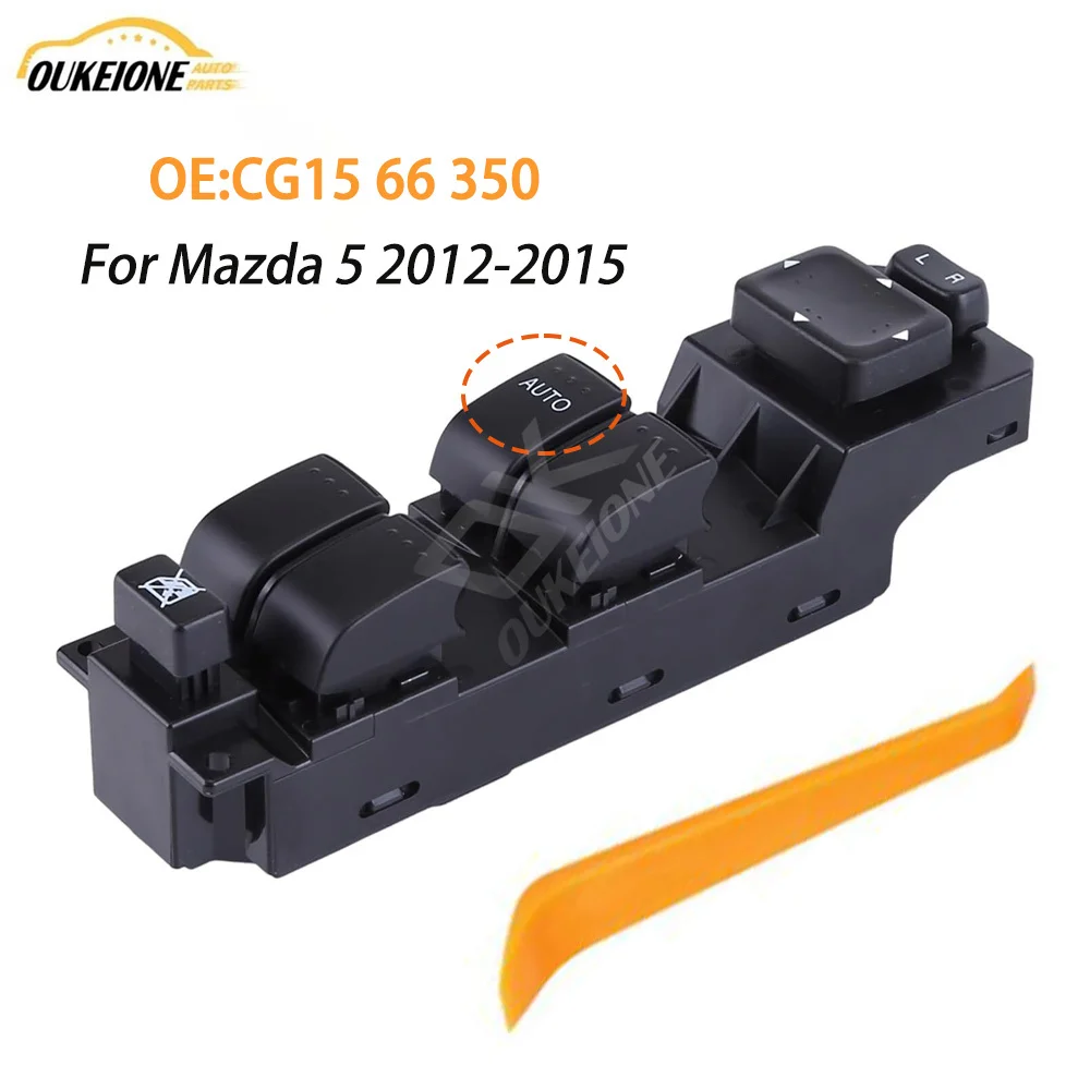 Front Left Electric Master Power Window Control Switch Button for Mazda 5 2012 2013 2014 2015 CG15 66 350 CG1566350 Auto Parts
Front Left Electric Master Power Window Control Switch Button for Mazda 5 2012 2013 2014 2015 CG15 66 350 CG1566350 Auto Parts