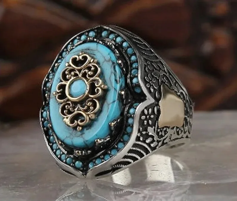 Модное массивное овальное кольцо с разноцветным лазуритом, мужские украшения, аксессуар для мужчин и женщин
Модное массивное овальное кольцо с разноцветным лазуритом, мужские украшения, аксессуар для мужчин и женщин