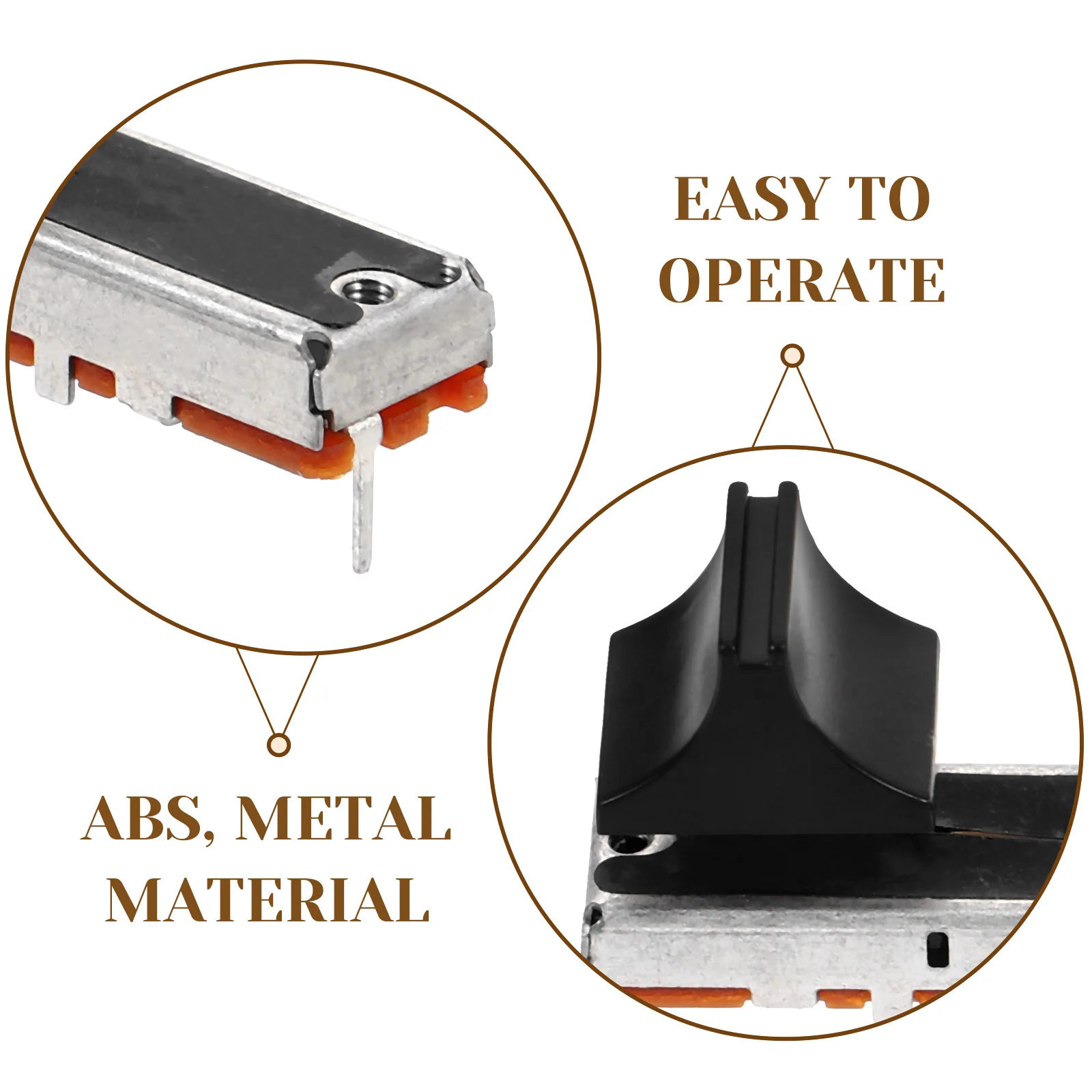 4Pcs Sliding Potentiometer 10K Linear Stereo Volume Control for Audio Mixer Turntable Dj Sound Card Console Replacement
4Pcs Sliding Potentiometer 10K Linear Stereo Volume Control for Audio Mixer Turntable Dj Sound Card Console Replacement