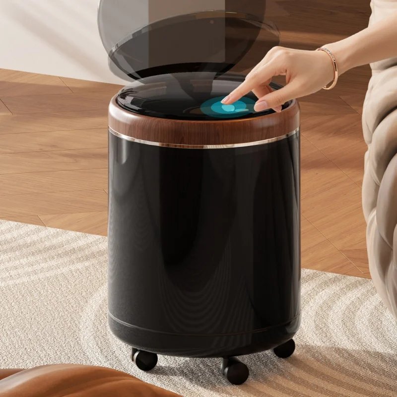 Living room trash can with a high-end, light-luxury feel, large capacity, suitable for home use in kitchen, toilet, and bedroom
Living room trash can with a high-end, light-luxury feel, large capacity, suitable for home use in kitchen, toilet, and bedroom