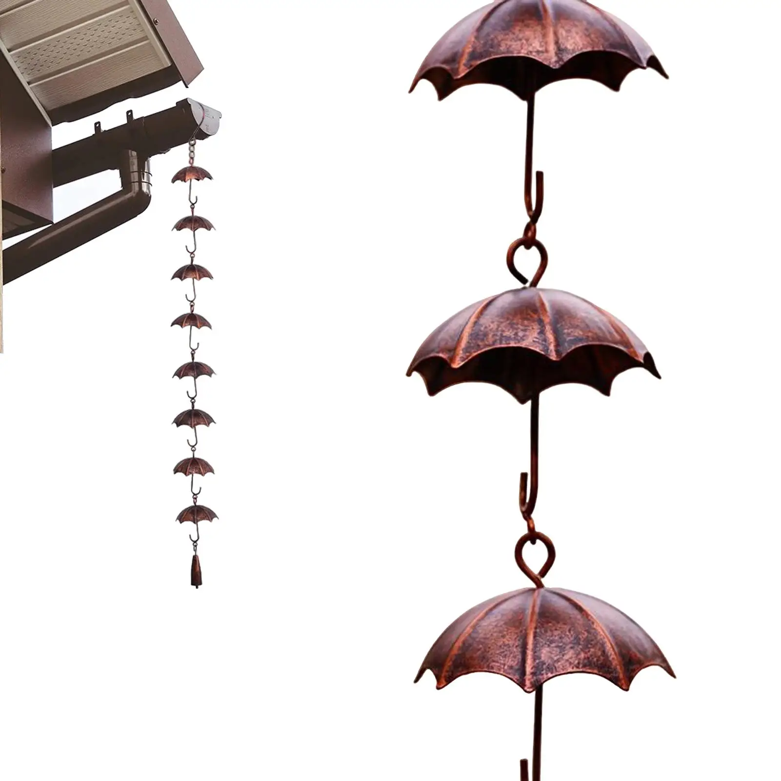 Цепь от дождя, декоративный садовый уловитель воды, подвесная желобная цепочка, украшения для дома, задний двор, пейзаж, архитекторы, открытый
Цепь от дождя, декоративный садовый уловитель воды, подвесная желобная цепочка, украшения для дома, задний двор, пейзаж, архитекторы, открытый