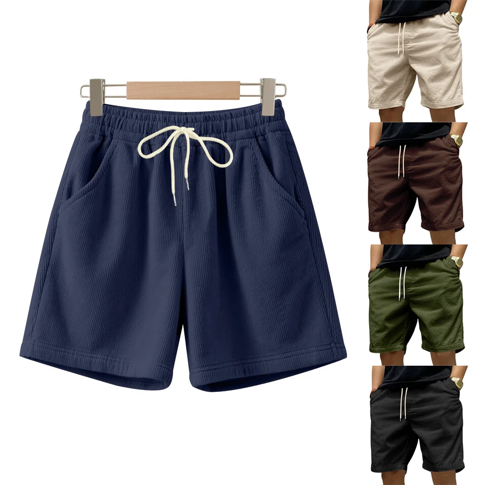 2026 Fashion Corduroy Men Shorts Breathable Summer Lightweight Outdoor Casual Work Shorts Streetwear Drawstring Knee Length Pant
2026 Fashion Corduroy Men Shorts Breathable Summer Lightweight Outdoor Casual Work Shorts Streetwear Drawstring Knee Length Pant