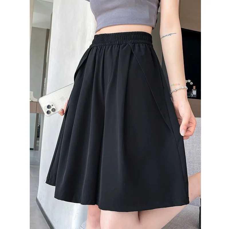 Womens High Waist Wide Leg Shorts Casual Summer Lightweight Culottes
Womens High Waist Wide Leg Shorts Casual Summer Lightweight Culottes